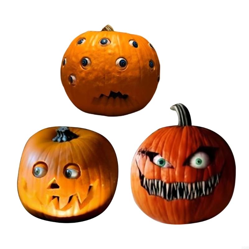 Pompoen Decoratie Halloween met Ogen Effect voor Feestdecoratie Griezelige Sfeerverlichting Binnenhuis | Sulvida