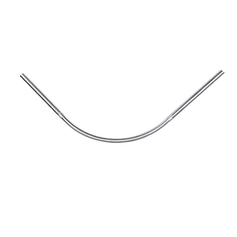 Hoekdouchestang L-Vormig Uitschuifbaar RVS Boorvrij Montage Zilver Douchehaak 70-110cm Badkameraccessoire | Sulvida