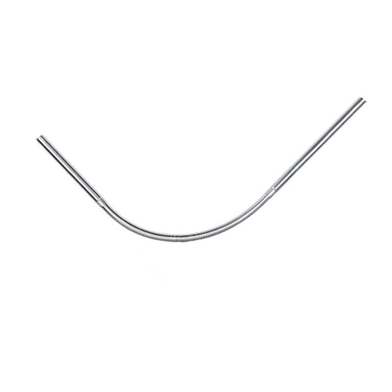 Hoekdouchestang L-Vormig Uitschuifbaar RVS Boorvrij Montage Zilver Douchehaak 70-110cm Badkameraccessoire | Sulvida