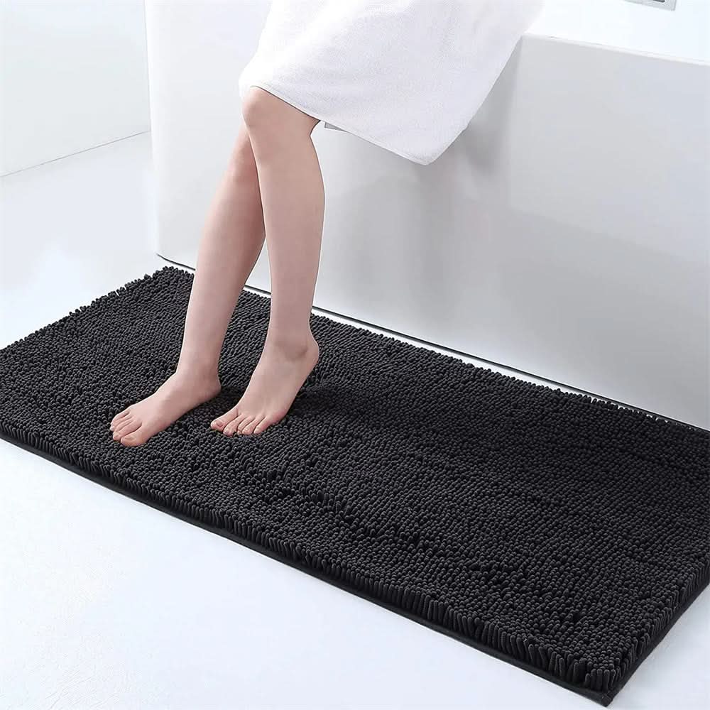 Badmat Antislip Sneldrogend Chenille Microvezel Zacht Gehoningraat Ondergrond Badkamer 40x60 50x80 60x90 | Sulvida