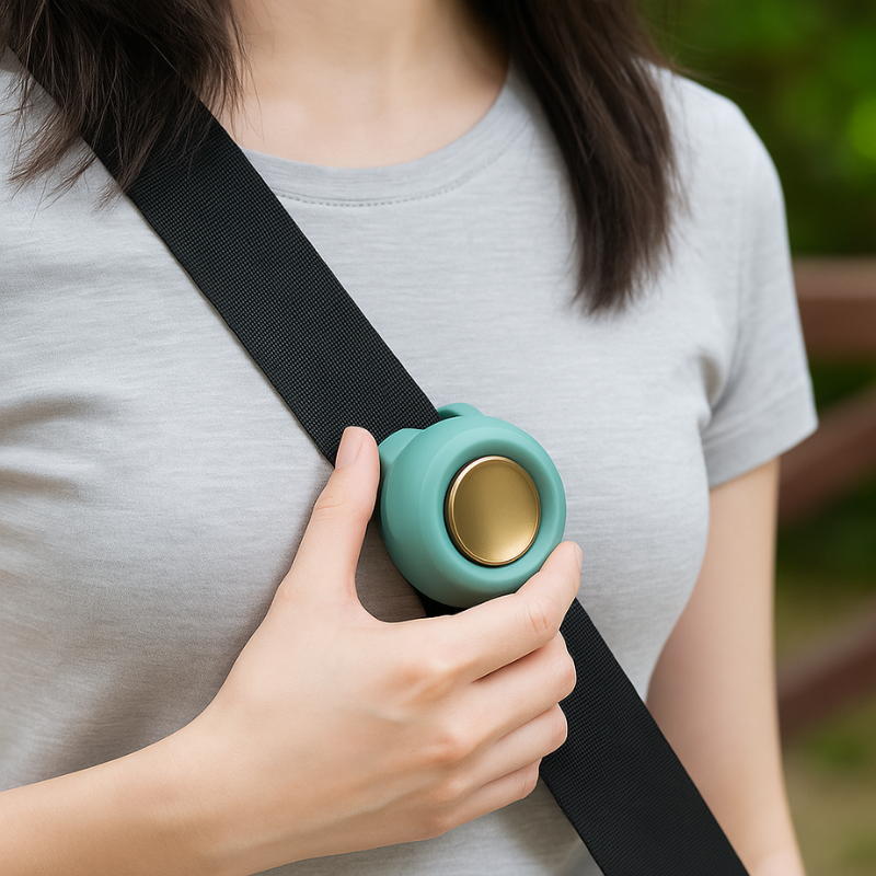 Draagbare Mini Ventilator met Handsfree Clip – Fluisterstil, USB Oplaadbaar, Verstelbare Snelheden – Compact Koelingsapparaat voor Onderweg, Wandelen, Werk, Sport en Reizen | Sulvida