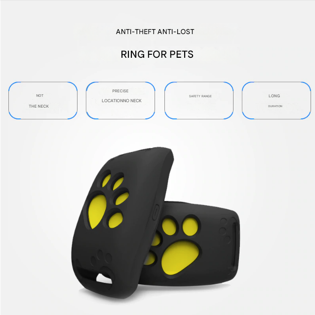 GPS-tracker voor katten en kleine honden met geo-fencing, realtime locatievolging en activiteitenmonitor | Sulvida