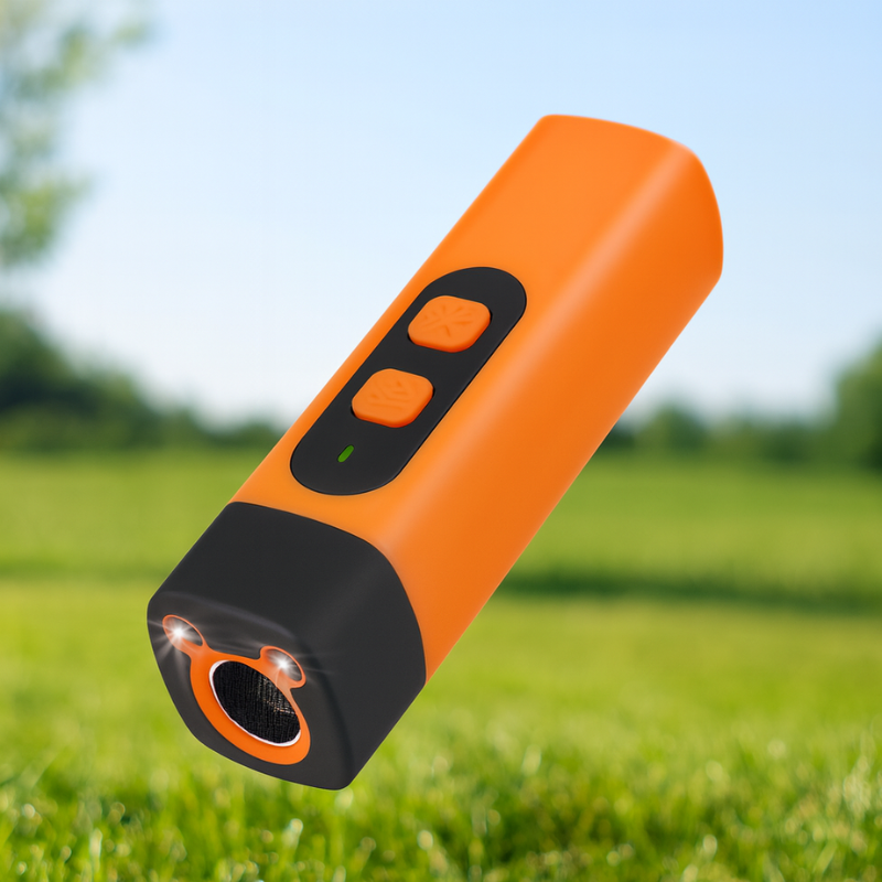 Hondentrainer op Ultrageluid met 3 Trainingsmodi - Oplaadbaar Anti-Blaf Apparaat voor Effectieve Hondenopvoeding | Sulvida