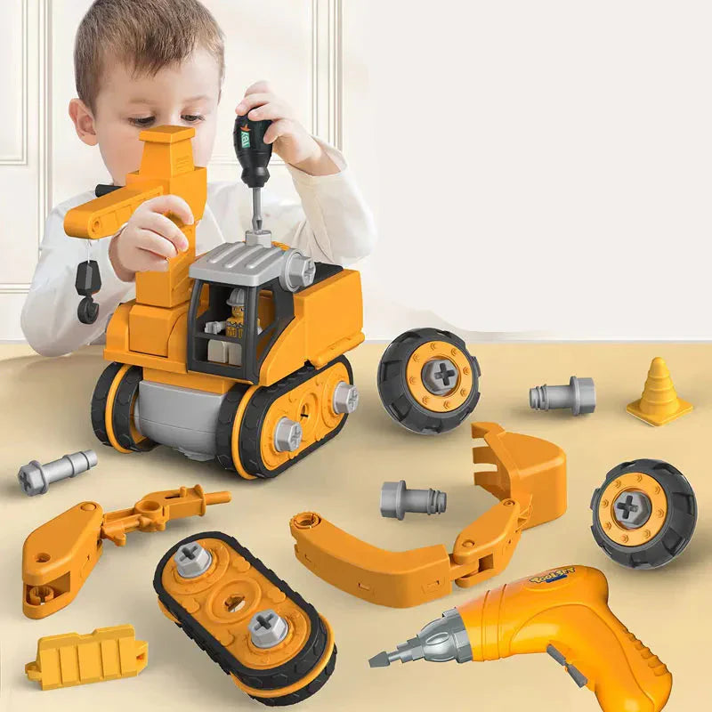 Bouwset met Gereedschap voor Kinderen | Stimuleert Creativiteit en Teamwork | Educatief Rollenspel Speelgoed | Sulvida