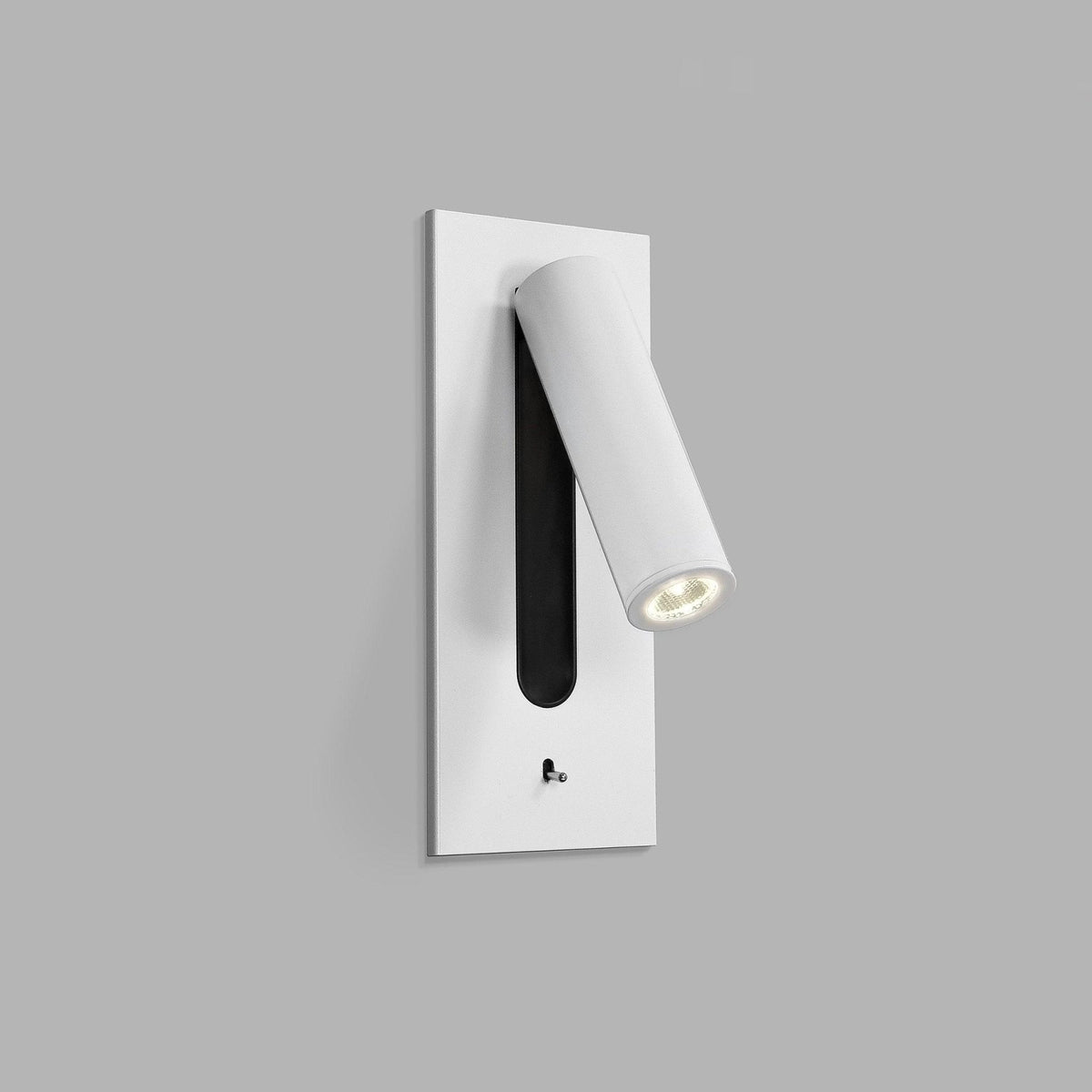 Wandlamp Industrieel Metaal LED Geïntegreerd met Schakelaar Zwart Wit Koper Minimalistisch Design Woonkamer | Sulvida