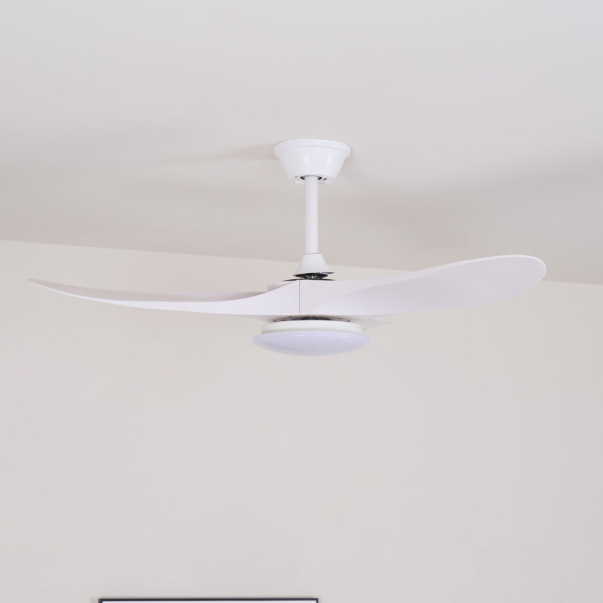 Plafondventilator met Verlichting Houten Bladen 106-132cm Afstandsbediening 6 Snelheden Stil Energiezuinig | Sulvida