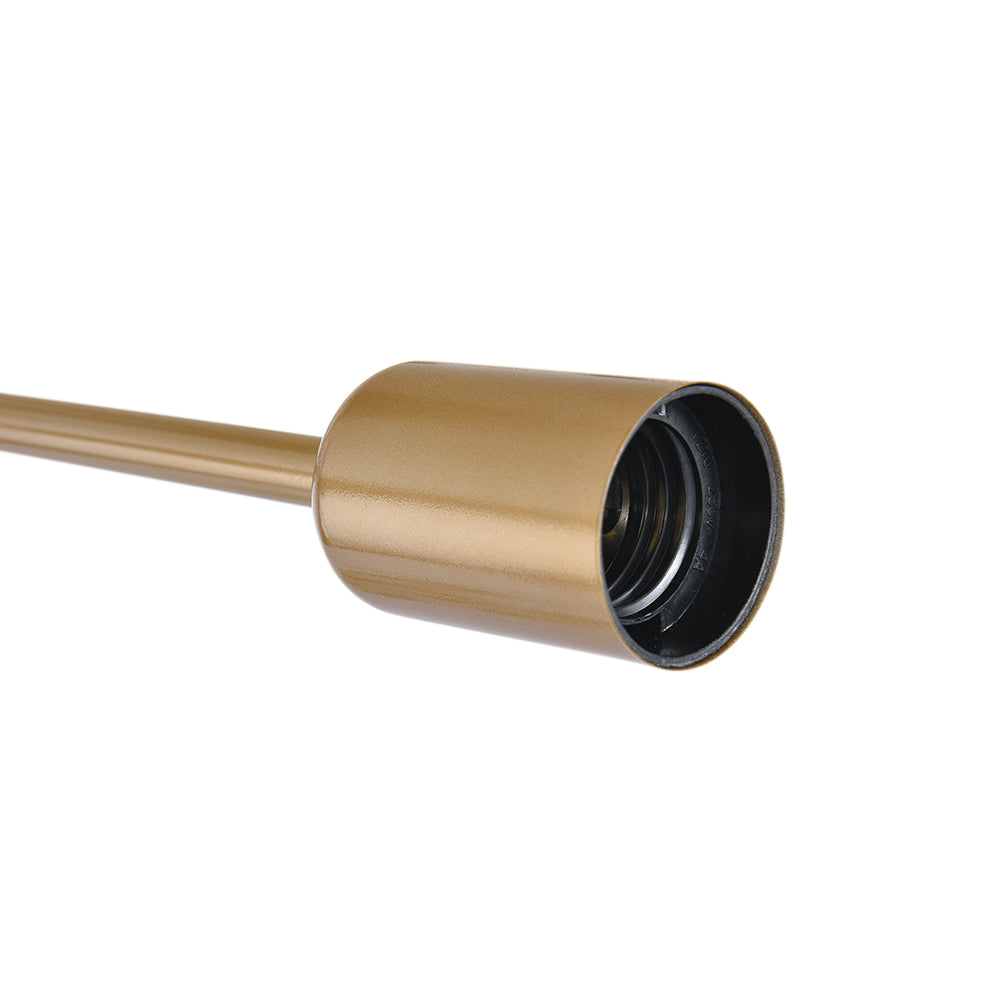 Plafondlamp Messing Semi-Flush 6-Lichts Sputnik Design Goud Modern Verlichtingsarmatuur E26 E27 Fitting | Sulvida