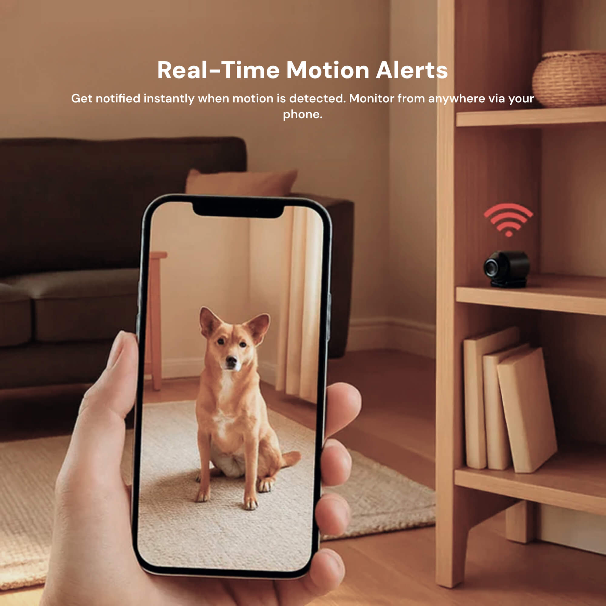 Draadloze Mini Bewakingscamera met Audio voor Thuisbeveiliging Discreet Toezicht Verborgen Spycam Opname WiFi Beveiligingssysteem Huis | Sulvida