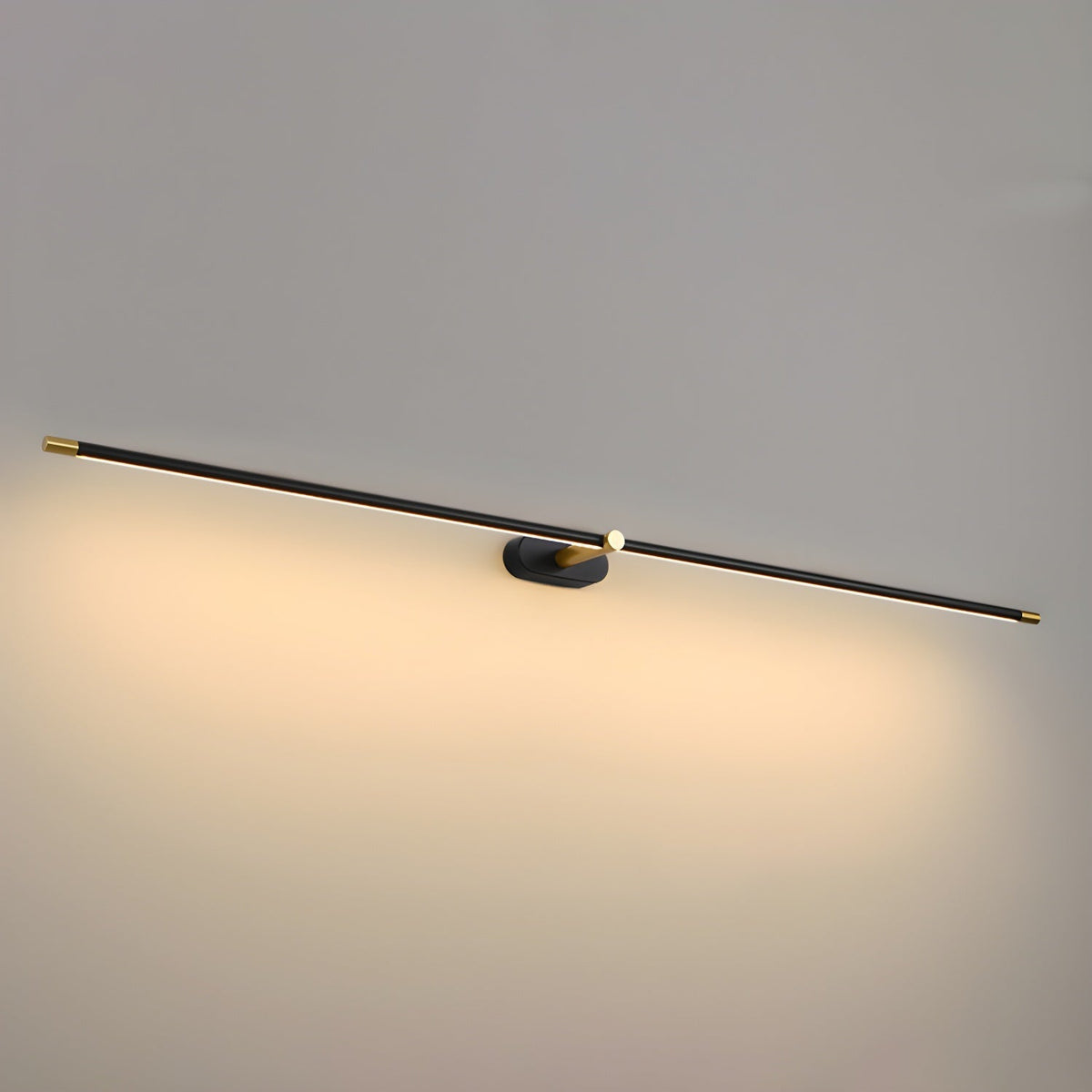 Lineaire Wandlamp Oplaadbaar met Touchbediening en Dimfunctie voor Badkamer Spiegel Hal Toilet Kantoor | Sulvida