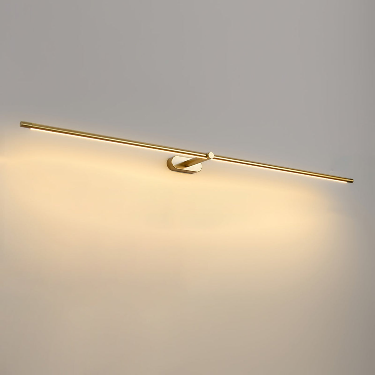 Lineaire Wandlamp Oplaadbaar met Touchbediening en Dimfunctie voor Badkamer Spiegel Hal Toilet Kantoor | Sulvida