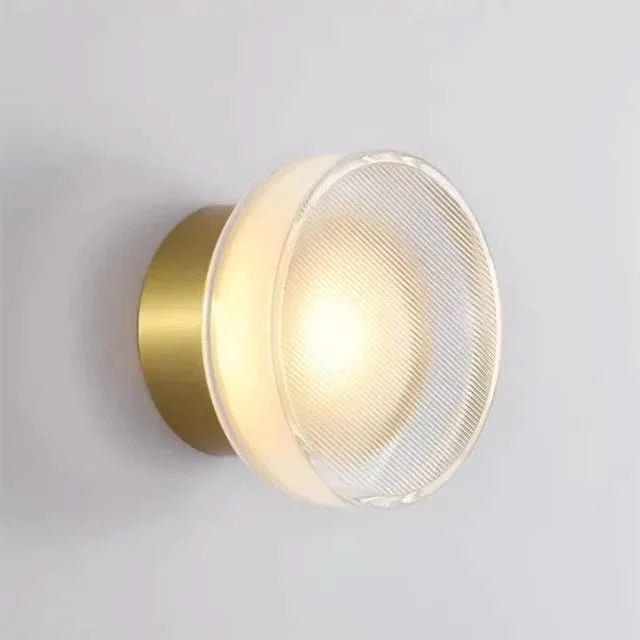 Wandlamp Wit Modern LED Binnenverlichting Slaapkamer Hal Woonkamer Wandspot Metaal Glas Design Interieur | Sulvida