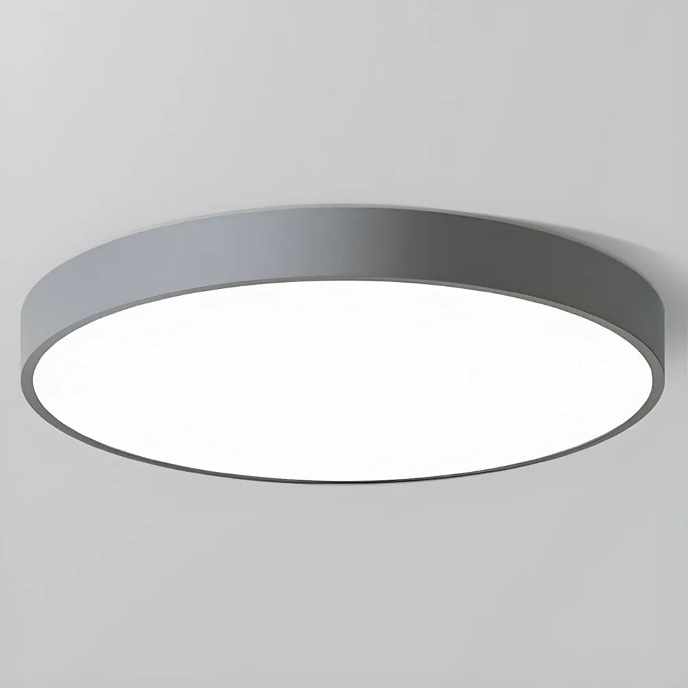 Ronde LED-plafondlamp dimbaar met modern design voor woonkamer slaapkamer gang en hal stijlvol energiezuinig | Sulvida