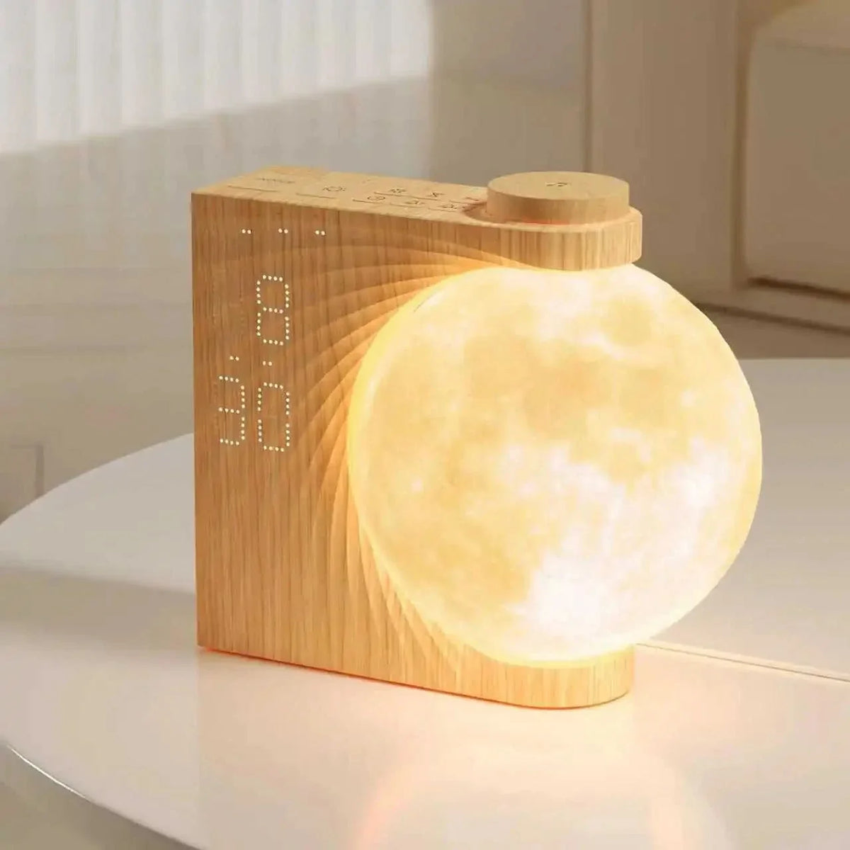 Weklicht met Zonsopgang Simulatie & Natuurgeluiden - Slaapkamerwekker Nachtlampje Timer Dimbaar Wake-up Light | Sulvida