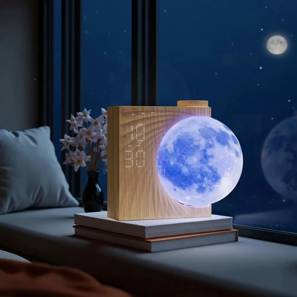Weklicht met Zonsopgang Simulatie & Natuurgeluiden - Slaapkamerwekker Nachtlampje Timer Dimbaar Wake-up Light | Sulvida