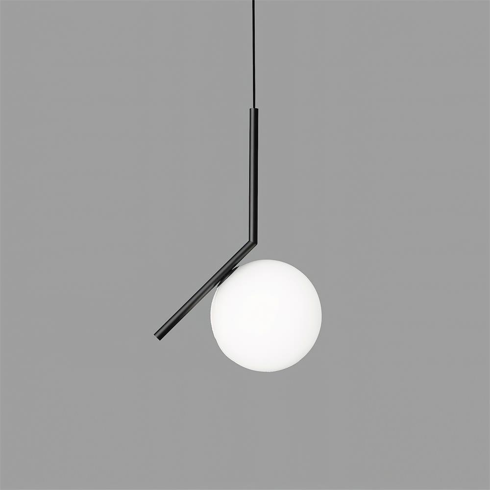 Glazen Hanglamp met Messing Afwerking Elegante Eetkamer en Woonkamer Pendel Verlichting E27 Fitting Design | Sulvida