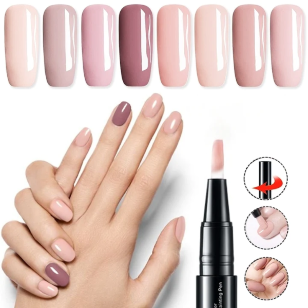 Nagellakstift met Gelpigment voor Precieze Nail Art – Snel Droog en Langdurig Dekkend – Ideaal voor Details en Patronen | Sulvida