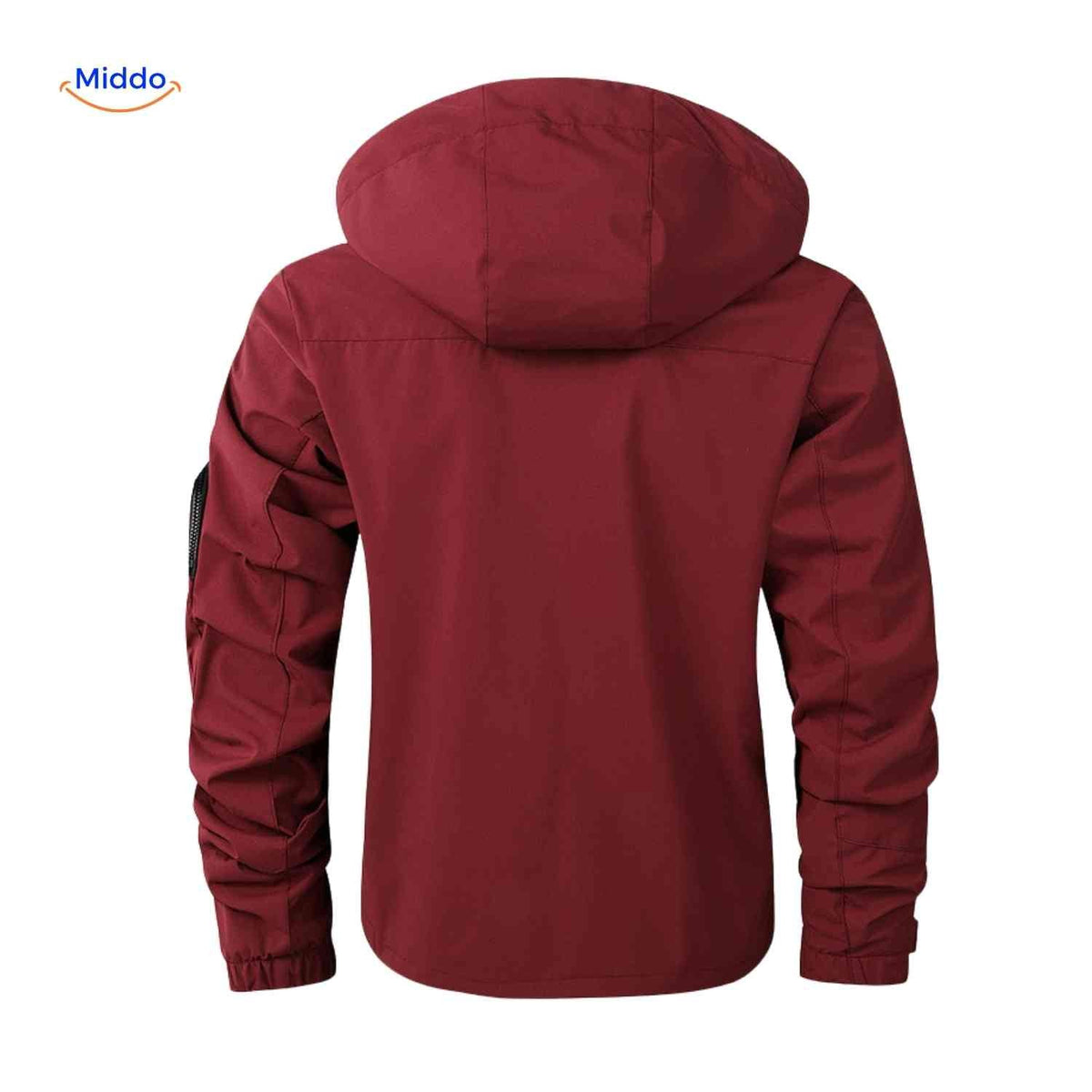 Waterdichte Herenparka met Capuchon en Bontkraag – Zwart Groen Beige – Winterjas Heren 4-in-1 Outdoor | Sulvida