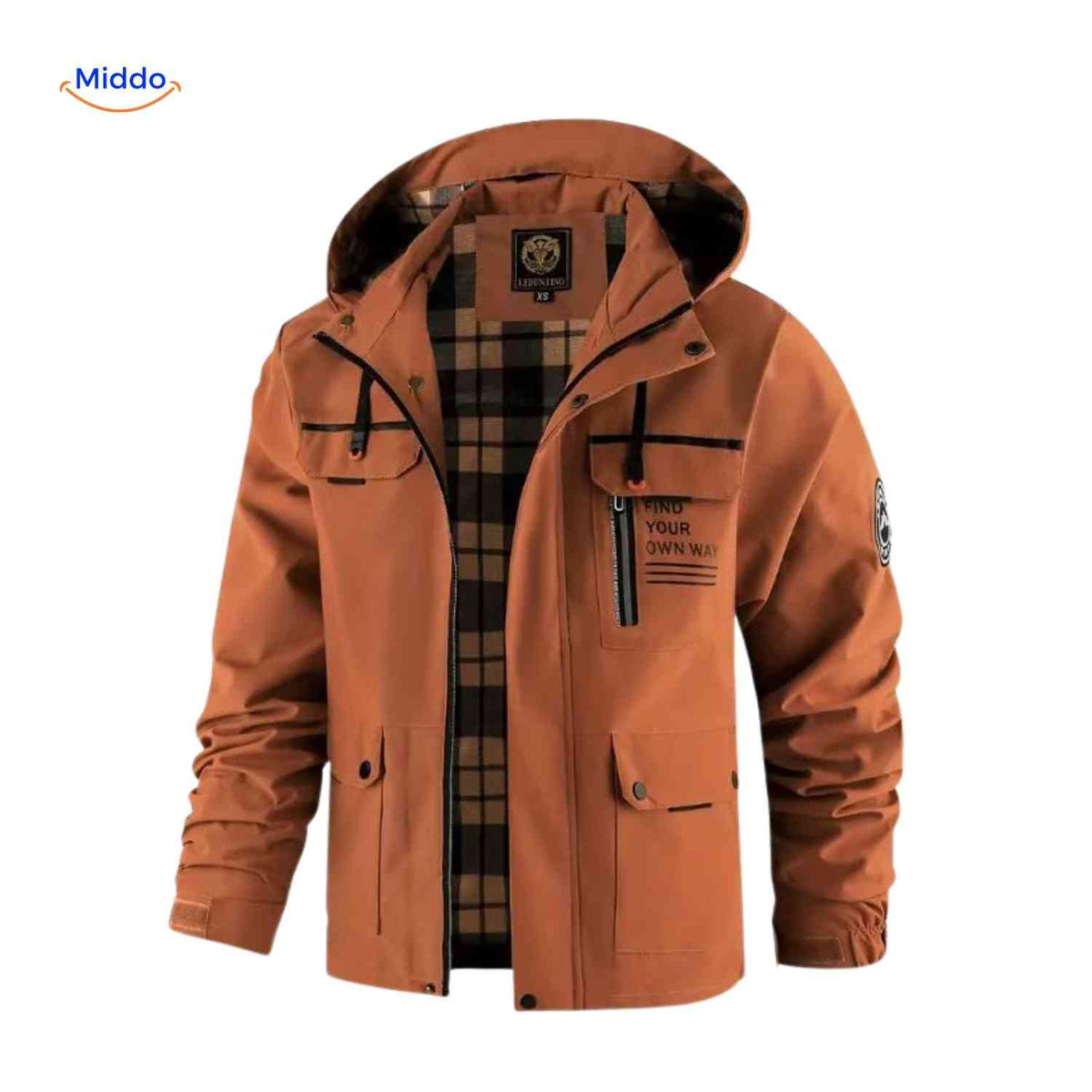 Waterdichte Herenparka met Capuchon en Bontkraag – Zwart Groen Beige – Winterjas Heren 4-in-1 Outdoor | Sulvida