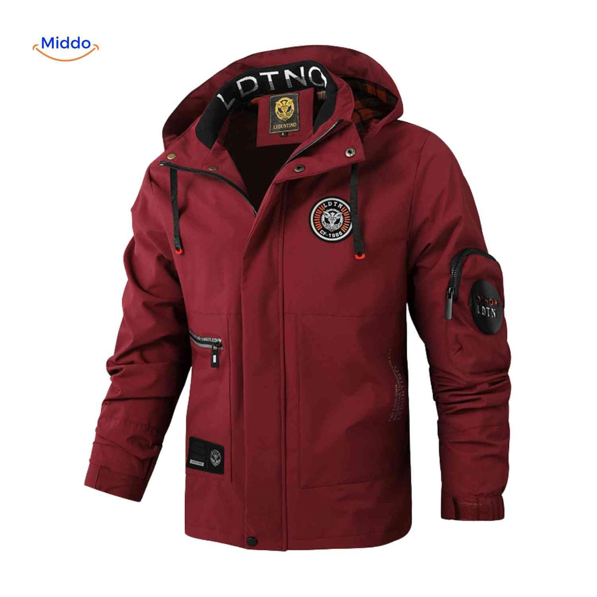 Waterdichte Herenparka met Capuchon en Bontkraag – Zwart Groen Beige – Winterjas Heren 4-in-1 Outdoor | Sulvida