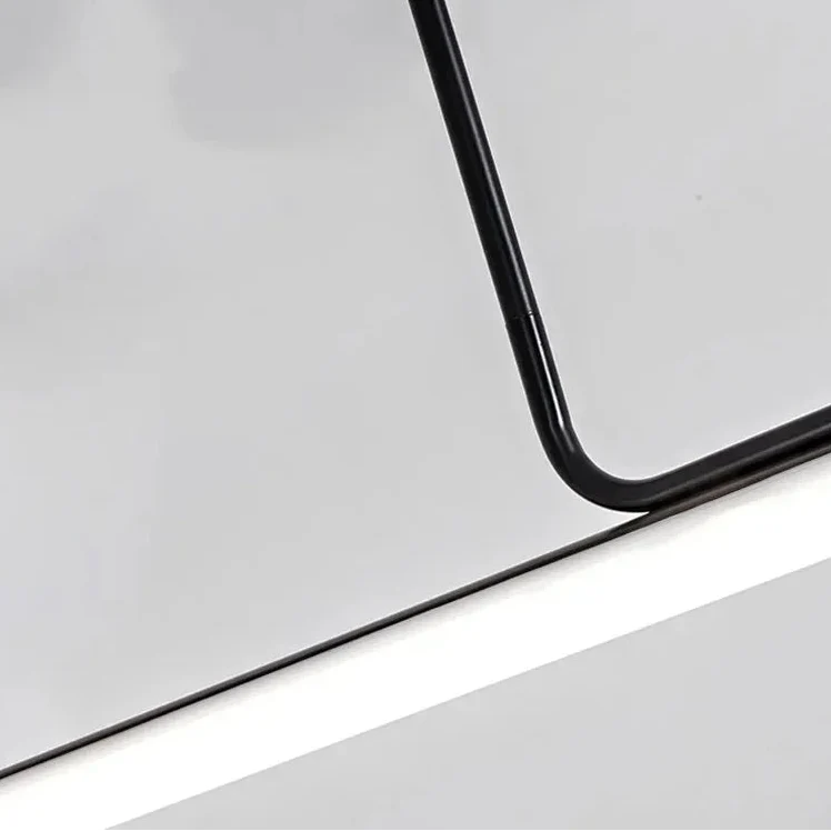 Asymmetrische T-bar Hanglamp Zwart Wit LED Dimbaar Eetkamer Keukeneiland Moderne Lineaire Verlichting | Sulvida