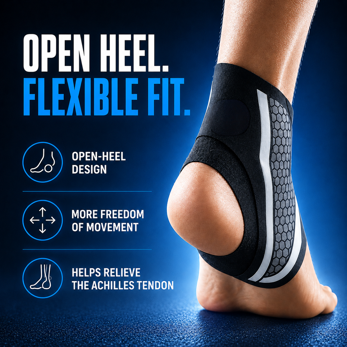 Compressie Enkelbrace Verstelbaar – Ademend Stabiliserend Steun Sleeve Voor Sport Wandelen & Herstel | Sulvida
