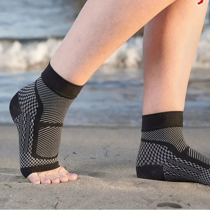 Enkelbandage met Compressie Enkelsteun Ademend Verstelbaar Sportbrace voor Herstel Zwelling Pijn Stabiliteit | Sulvida