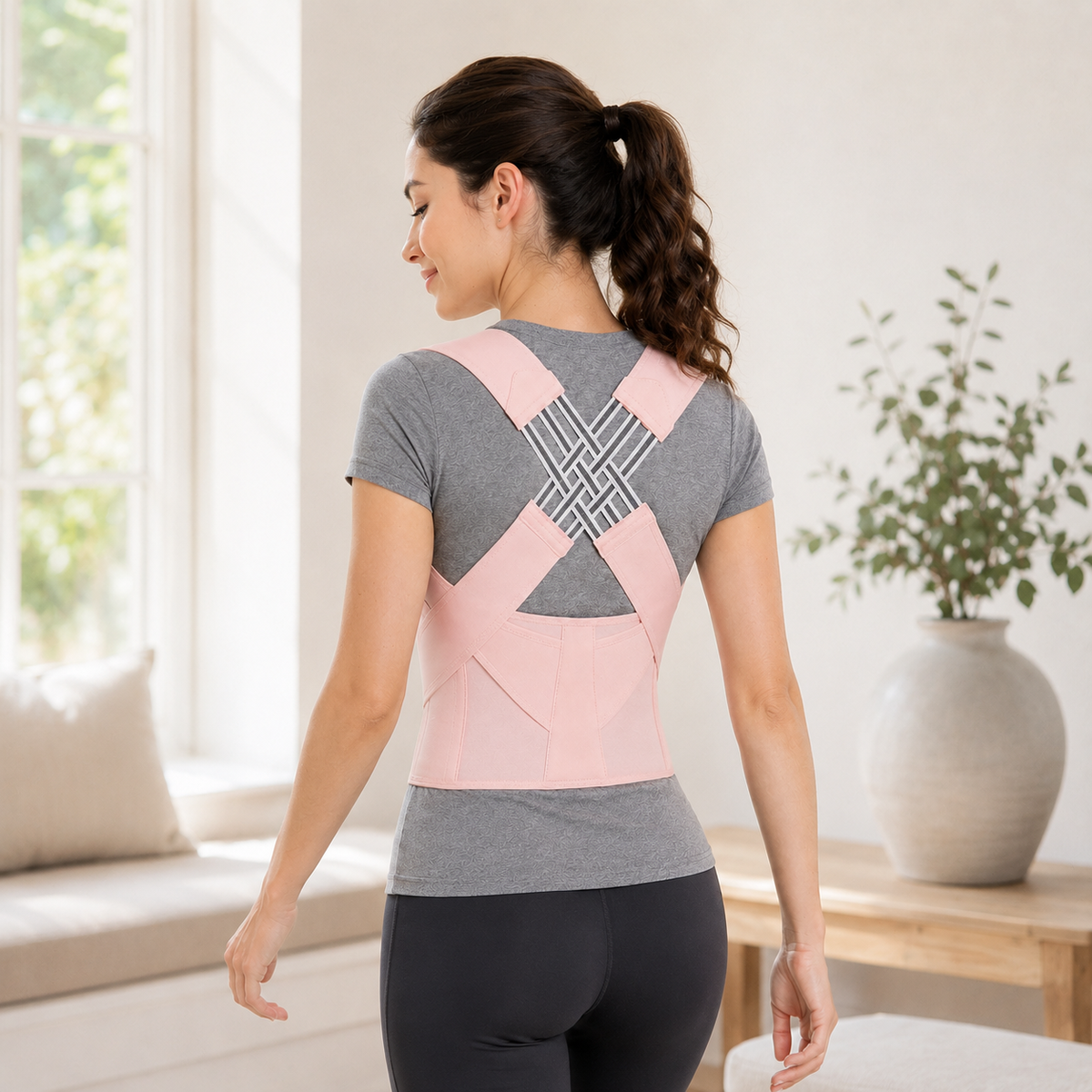 Verstelbare Rugbrace Volledige Rug Postuurcorrector Orthopedische Steun Rugpijn Houding Corrector Rug | Sulvida