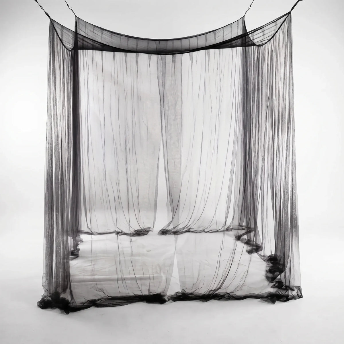 Hangend Muggennet Extra-Large 220x200x200cm Rechthoekig Klamboe Insectenbescherming Outdoor Indoor Slaapkamer Wit | Sulvida