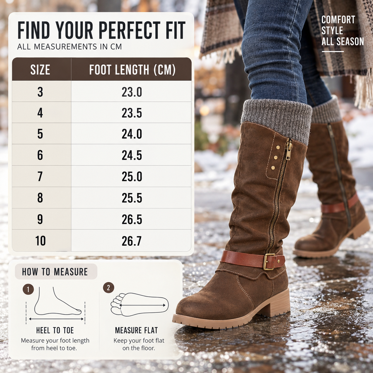 Comfortabele Winterlaarzen met Orthopedische Steun Dames Heren Warme Gevoerde Laarsjes Antislip Zool | Sulvida