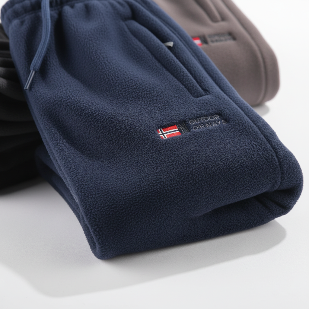 Fleece Skibroek Dik Winterbroek voor Dames en Heren met Elastische Tailleband Warme Voering Winterkleding | Sulvida