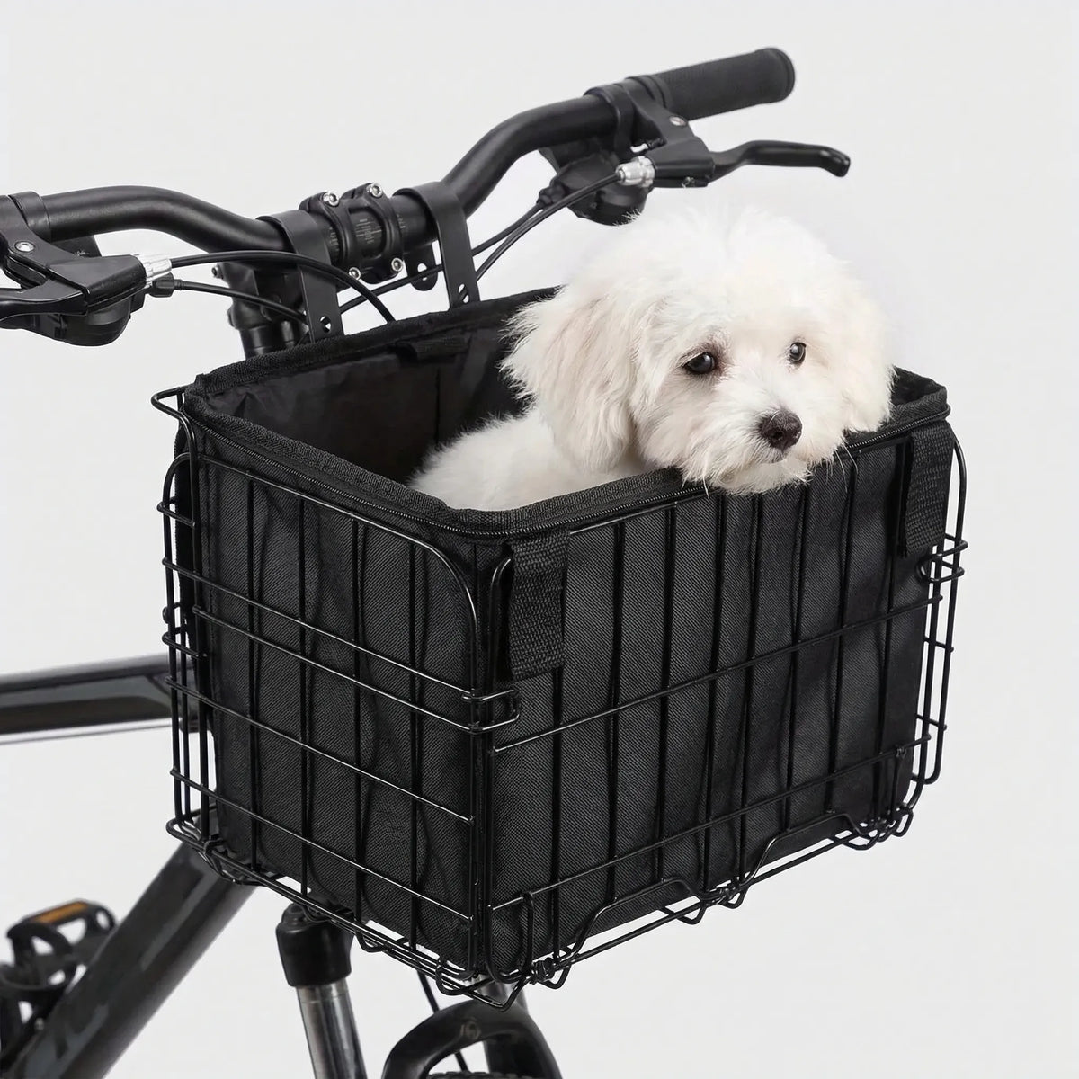 Grote Opvouwbare Fietsmand Voor en Achter met Waterdichte Tas Draagkracht 20 kg Zwart Fietstas Boodschappen | Sulvida