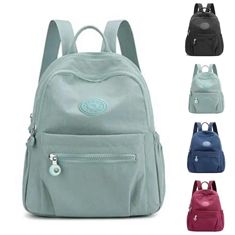 Nylon Mini Rugzak Compact 11L met Anti-Diefstal Vakken Lichtgewicht Schoudertas Dagelijks Gebruik Reis | Sulvida