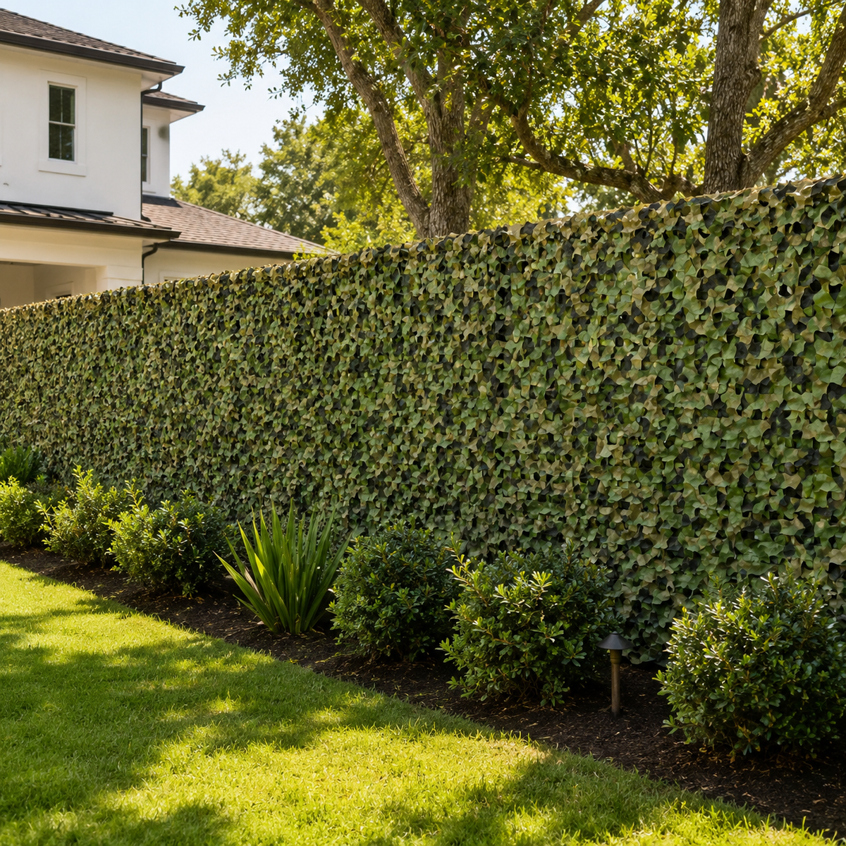 Camouflage Schaduwnet Groot Nylon Mesh Afschermingsrol Zonwering Tuin Buiten Terras Balkon 1,5 x 10 meter | Sulvida