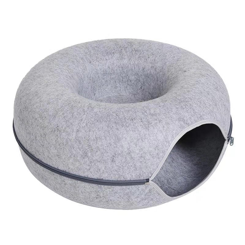 Kattengrot Gezellige Schuilplek Zacht Huisdierbed Warm Rustplek Comfortabel Slaapmand voor Katten Kleine Honden | Sulvida