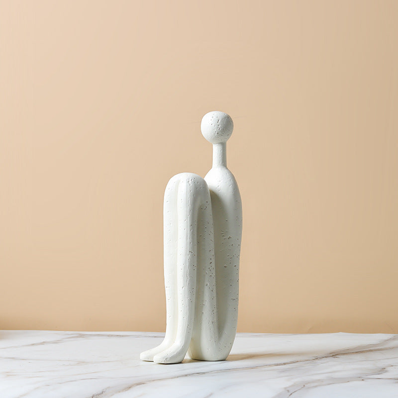 Ensemble de serre-livres sculpturaux au design artistique, accent décoratif moderne pour étagère, bureau et salon | Sulvida