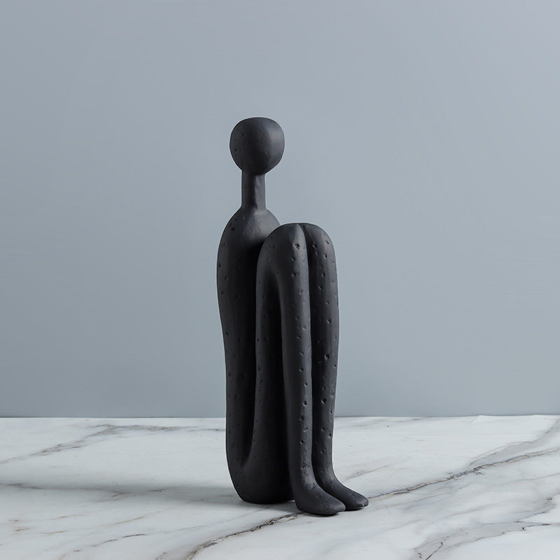 Ensemble de serre-livres sculpturaux au design artistique, accent décoratif moderne pour étagère, bureau et salon | Sulvida