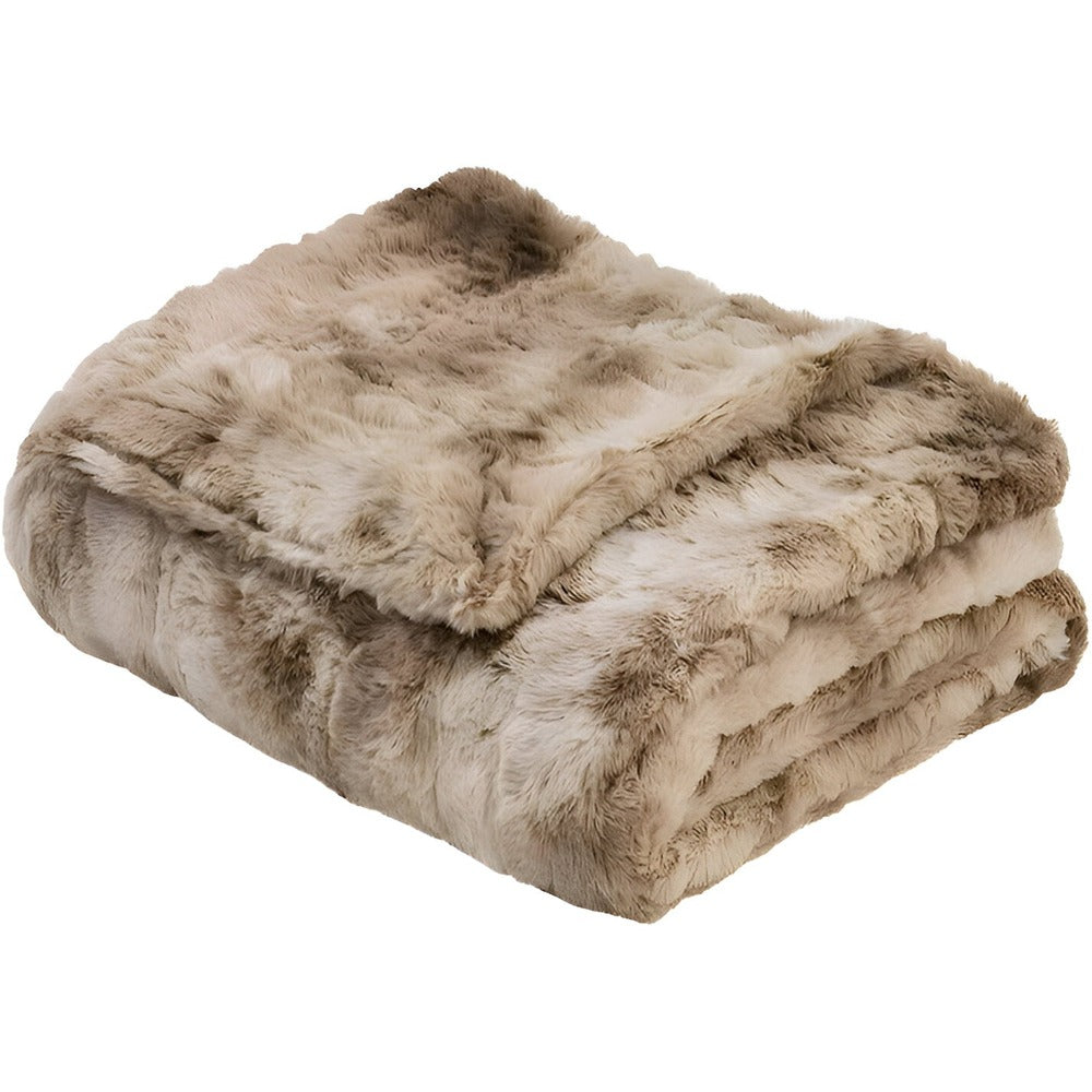 Luxe Dubbelzijdig Koraalvleece Plaid Batikpatroon Winterdeken Warm & Pluizig Vier Seizoenen Bed Bank | Sulvida