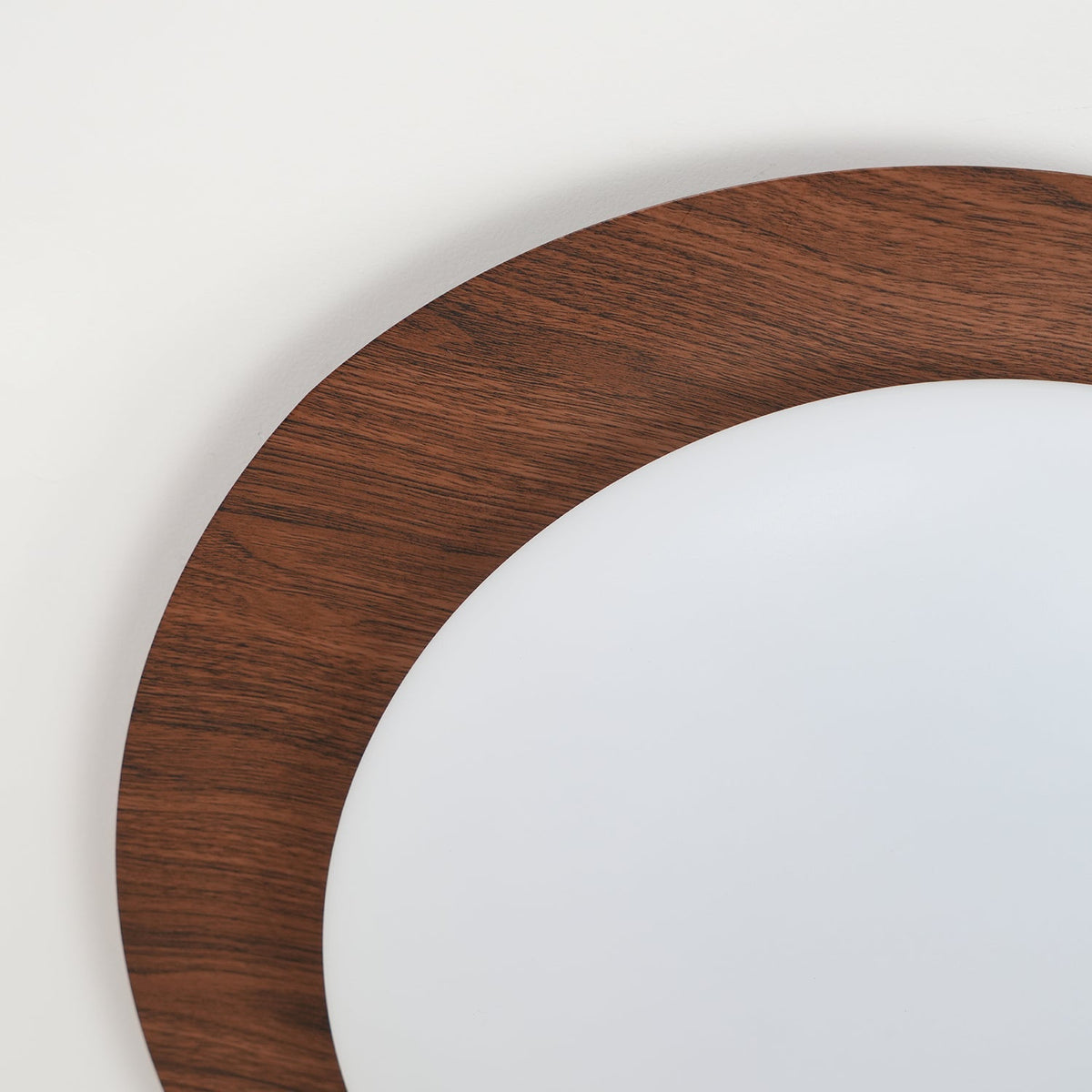 Plafondlamp Organisch Kiezelsteenvorm Houten Textuur Warm LED Licht Woonkamer Eetkamer Modern Design | Sulvida