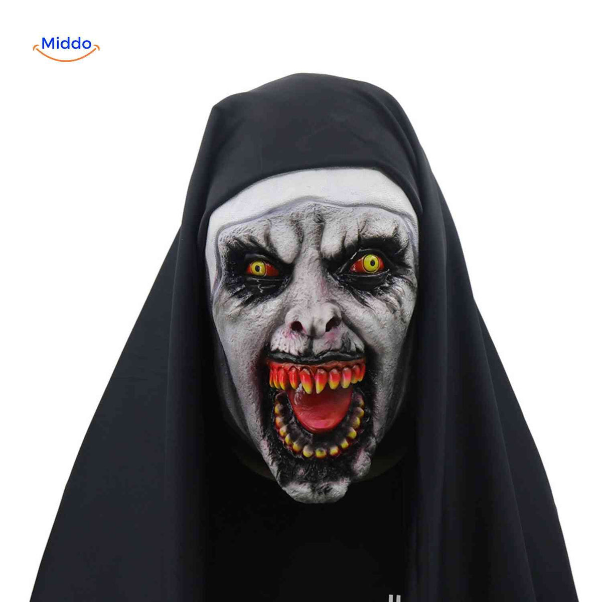 Horrormasker Demon Non Latex Verkleedaccessoire Kostuum Halloween Feest Griezelig Eng Realistisch Masker | Sulvida