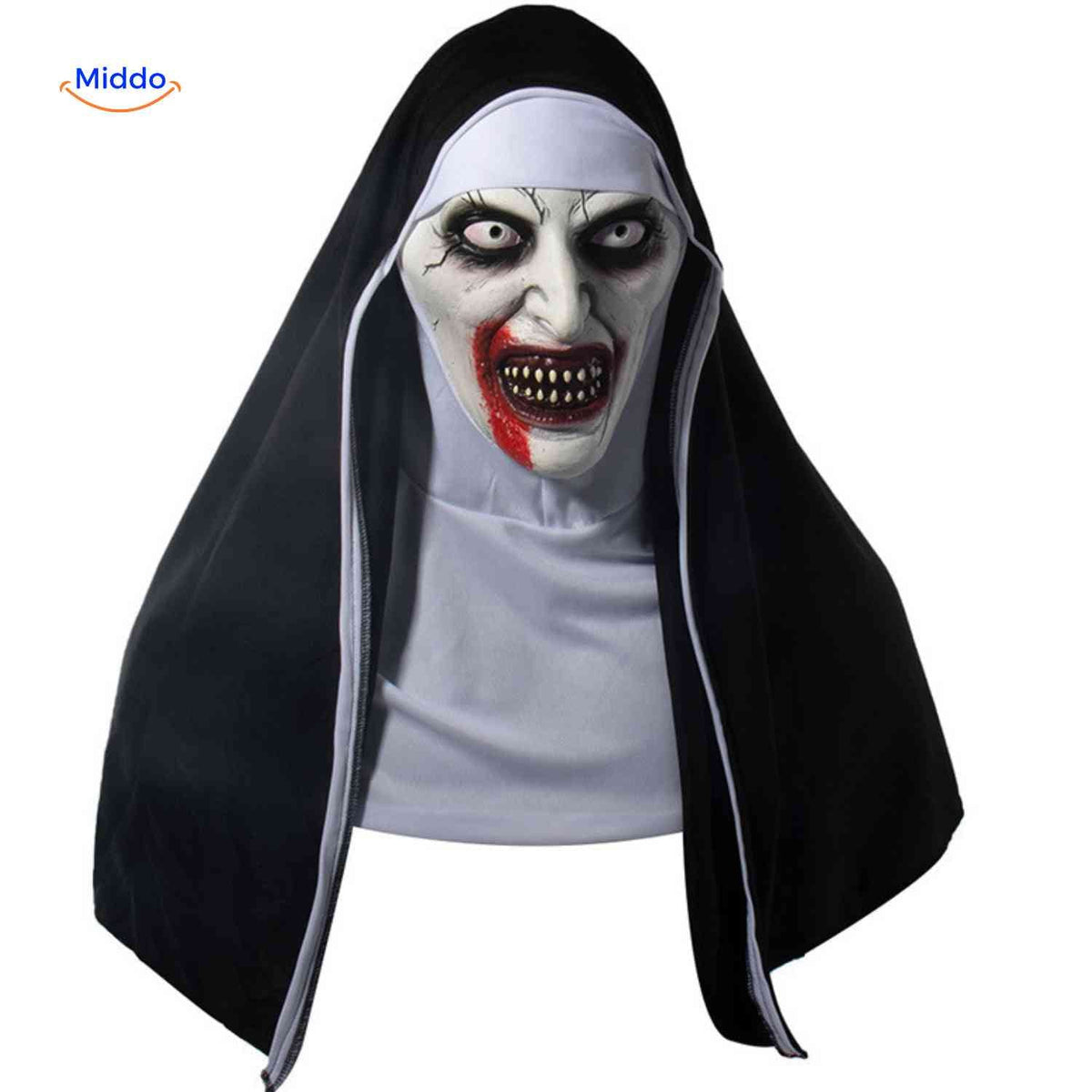 Horrormasker Demon Non Latex Verkleedaccessoire Kostuum Halloween Feest Griezelig Eng Realistisch Masker | Sulvida