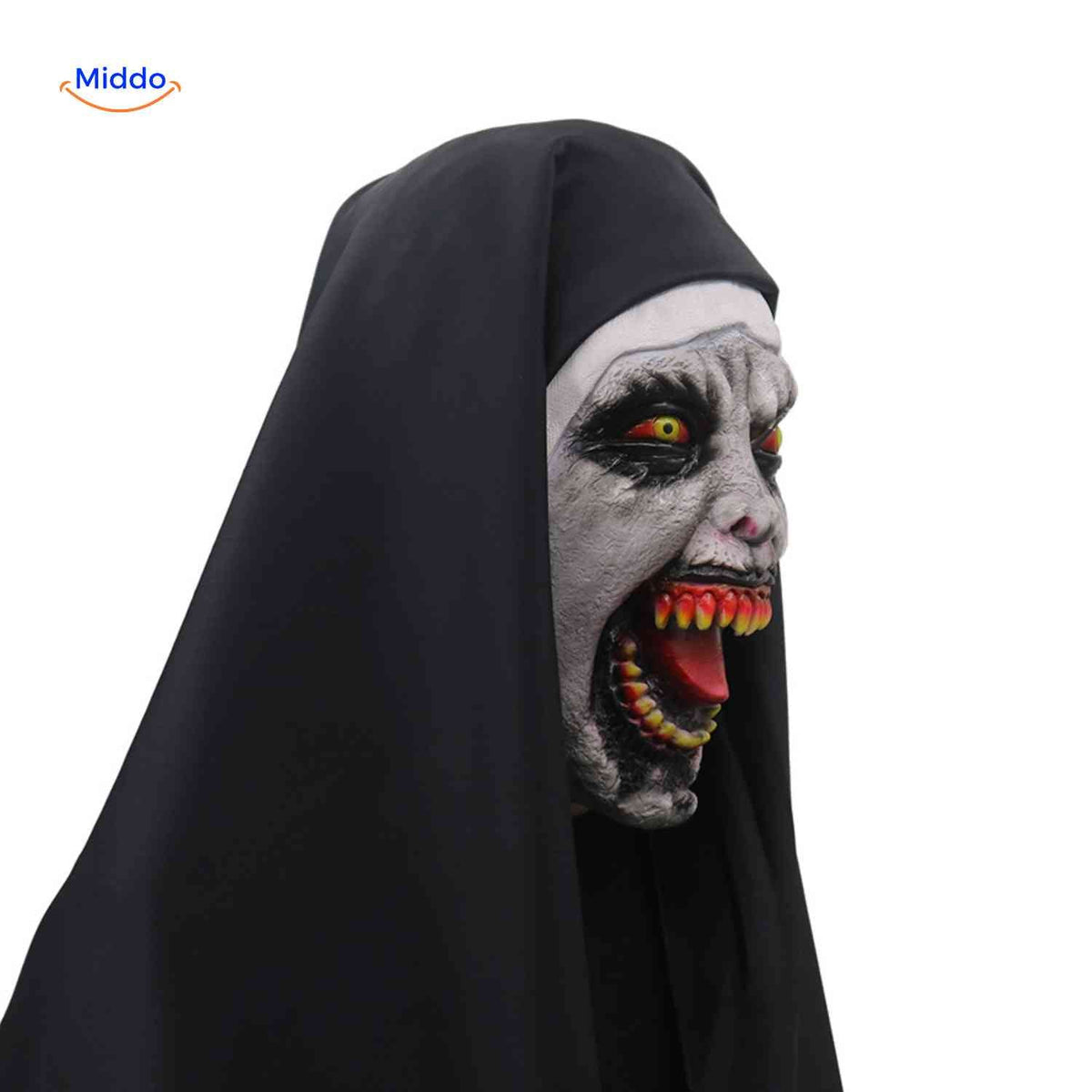Horrormasker Demon Non Latex Verkleedaccessoire Kostuum Halloween Feest Griezelig Eng Realistisch Masker | Sulvida