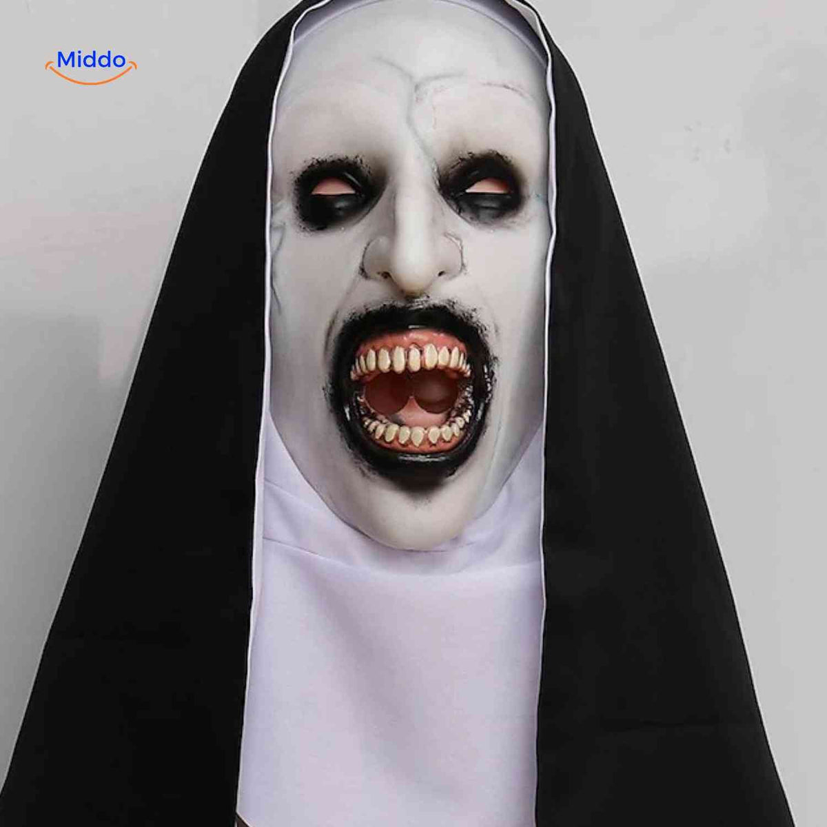 Horrormasker Demon Non Latex Verkleedaccessoire Kostuum Halloween Feest Griezelig Eng Realistisch Masker | Sulvida