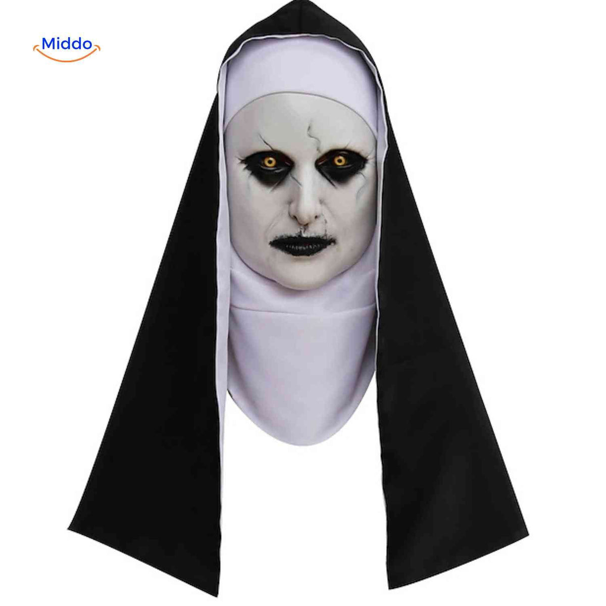 Horrormasker Demon Non Latex Verkleedaccessoire Kostuum Halloween Feest Griezelig Eng Realistisch Masker | Sulvida