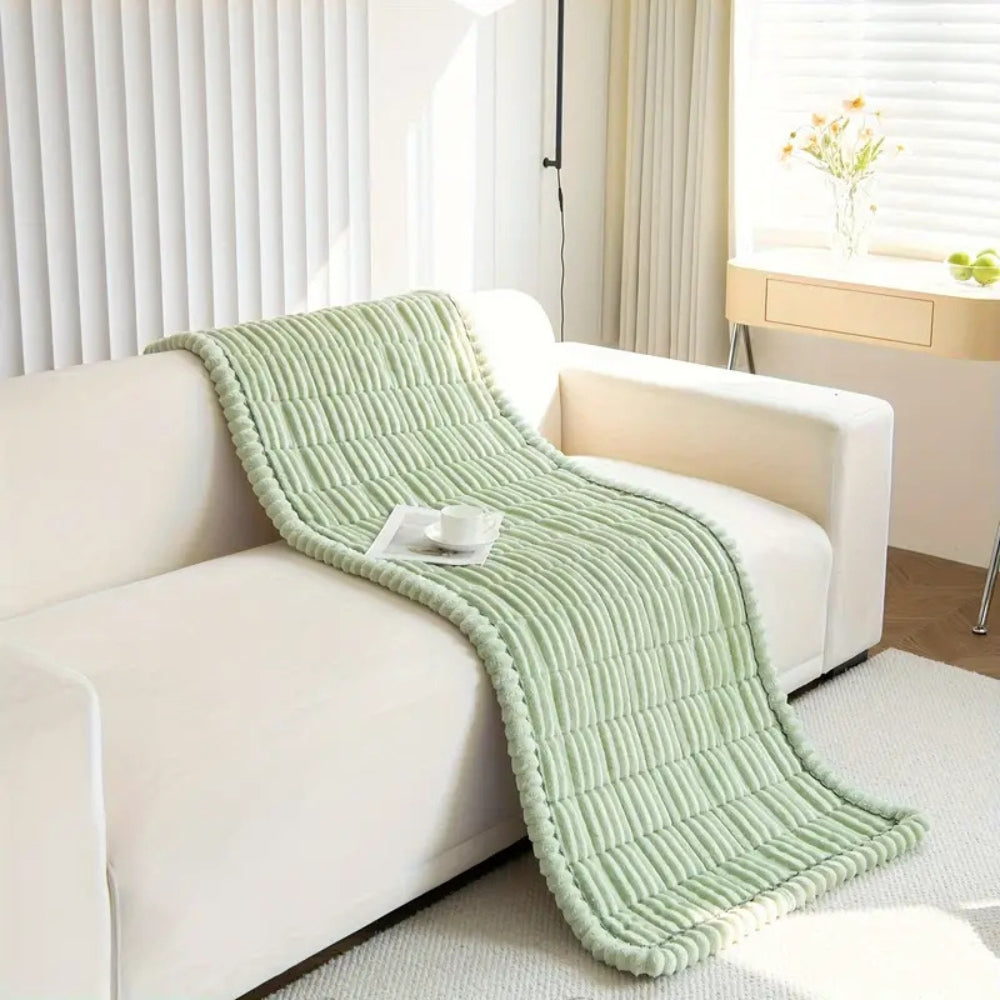Luxe Bankovertrek met Plooiranden en Microvezel 70x150 70x180 70x210 cm Zacht Huisdiervriendelijk Antislip | Sulvida