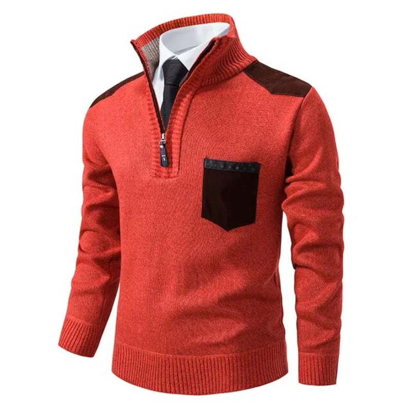 Herenpullover Kasjmier Kraag Warm Hoogwaardig Zachte Trui Klassiek Tijdloos Comfort Herfst Winter Stijlvol | Sulvida