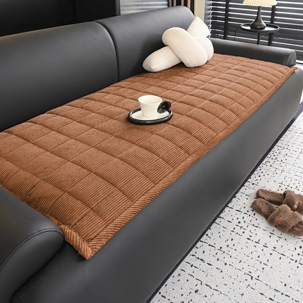 Gewatteerde Bankhoes met Quilted Textuur – Meerdere Maten en Kleuren voor Perfecte Bescherming van je Bank | Sulvida