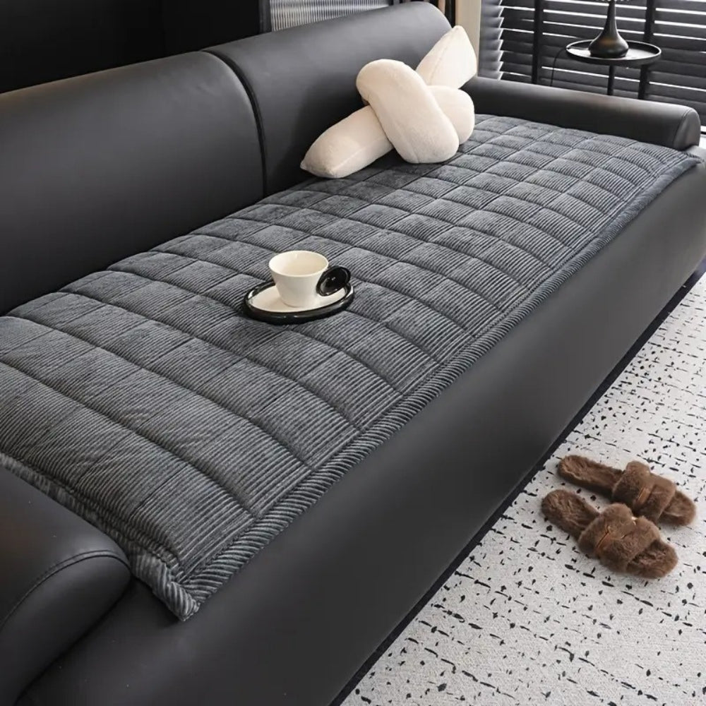 Gewatteerde Bankhoes met Quilted Textuur – Meerdere Maten en Kleuren voor Perfecte Bescherming van je Bank | Sulvida