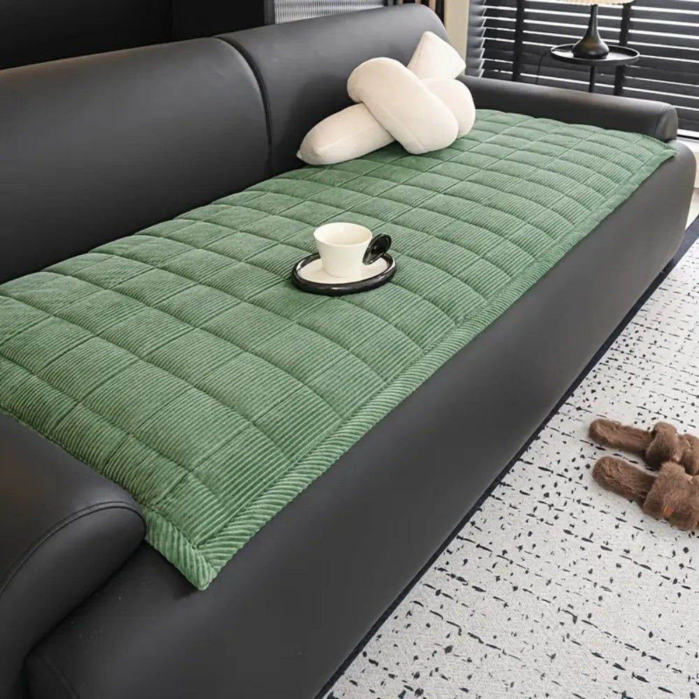 Gewatteerde Bankhoes met Quilted Textuur – Meerdere Maten en Kleuren voor Perfecte Bescherming van je Bank | Sulvida