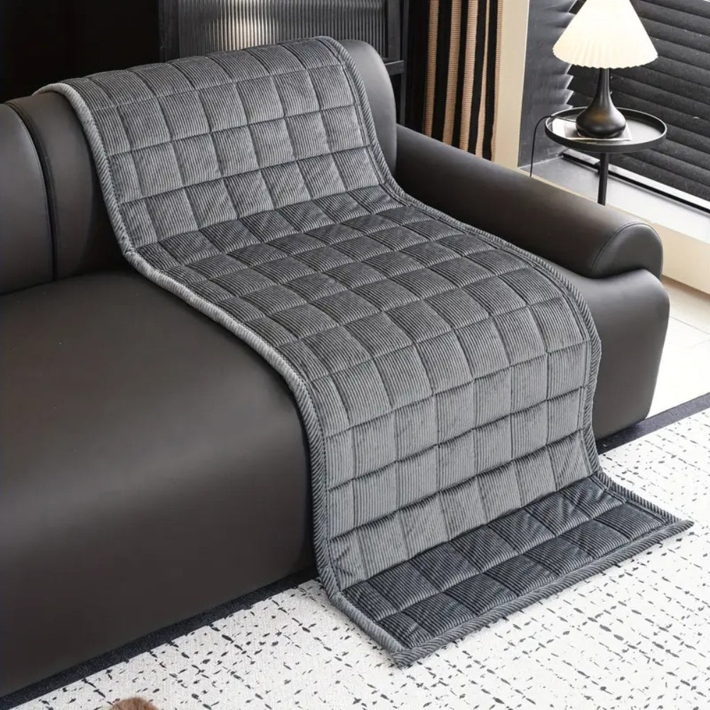 Gewatteerde Bankhoes met Quilted Textuur – Meerdere Maten en Kleuren voor Perfecte Bescherming van je Bank | Sulvida
