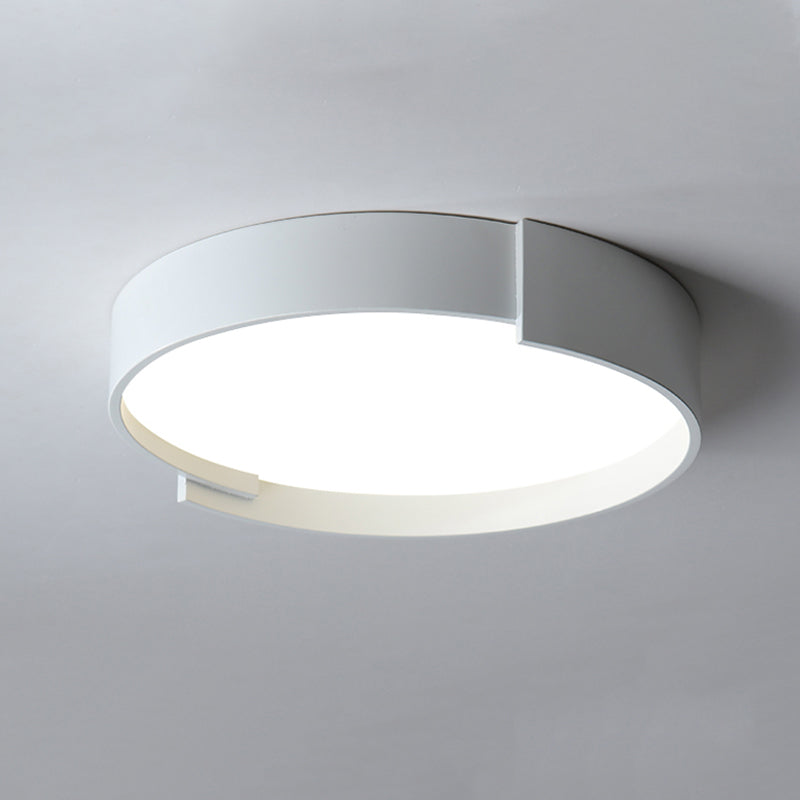 Dubbele Laags Plafondlamp LED Rond Metaal Acryl Dimbaar Wit Grijs Groen Goud Elegant Modern Interieur | Sulvida